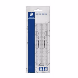Staedtler linjal 15 cm (2 st)