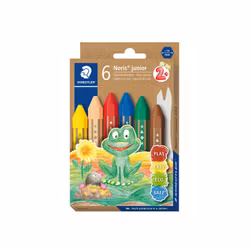 Staedtler vaxkritor (6 st)