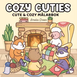 Målarbok - Cozy cuties