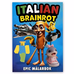 Målarbok - Italian Brainrot Epic