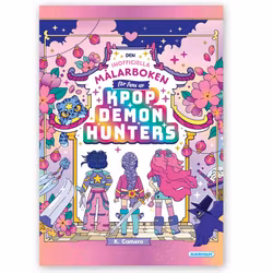 Målarbok - K-pop Demon Hunters
