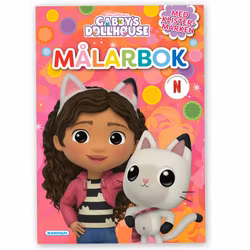 Målarbok - Gabbys dockskåp