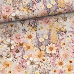 Joggingtyg - Pastellblommor