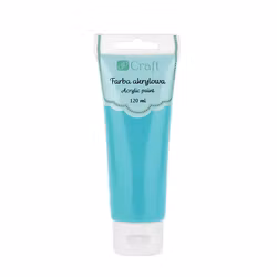 Akrylfärg - Turquoise blue (120 ml)