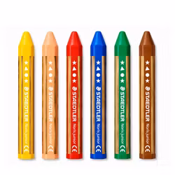 Staedtler vaxkritor (6 st)