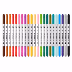 Staedtler dubbeländande fiberpennor (24 st)