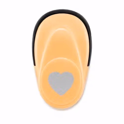 Motivstans 2,5 cm - Hjärta med uddkant