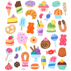 Stickers - Godis