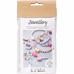 DIY kit pärlor - Smycken med bakelser
