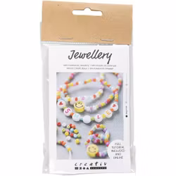 DIY kit pärlor - Smycken med smileys
