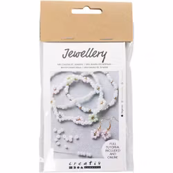 DIY kit pärlor - Smycken med blommor