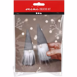 DIY kit - Grå tomtenissar
