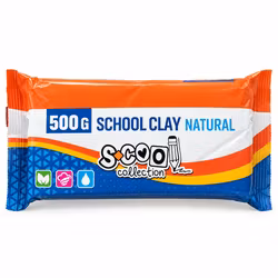 Självhärdande lera - Natur (500 g)