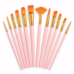 Penselset - Rosa