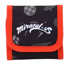 Barn- plånbok 10x10 cm Barnplånbok - Miraculous Ladybug