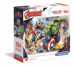 Pussel SQUARE 104 bitar - Avengers