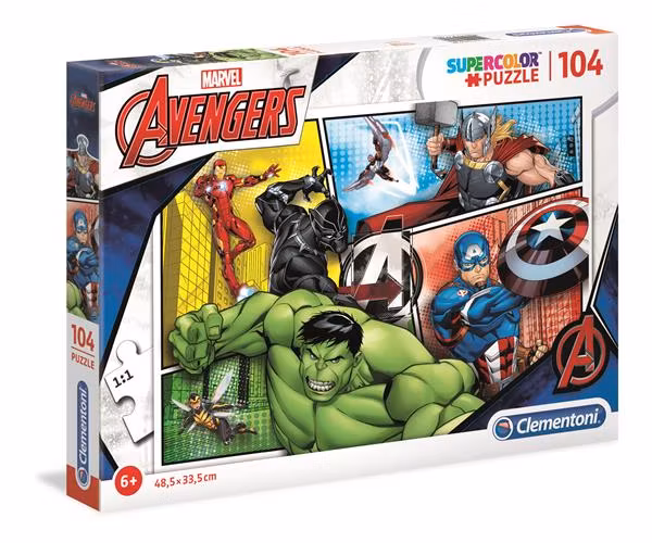 Avengers Pussel 104 bitar