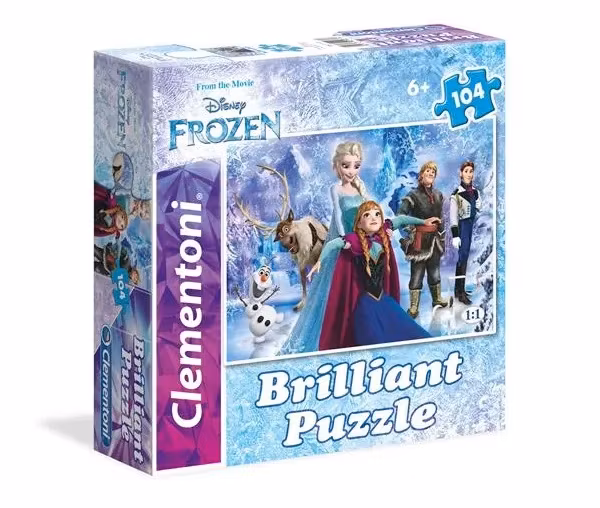 Frost Frozen Pussel SQUARE 104 bitar
