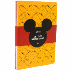 Anteckningsbok 3-pack - Musse Pigg