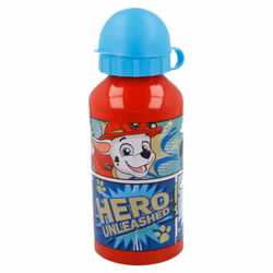 Vattenflaska i aluminium 400ml - Paw Patrol