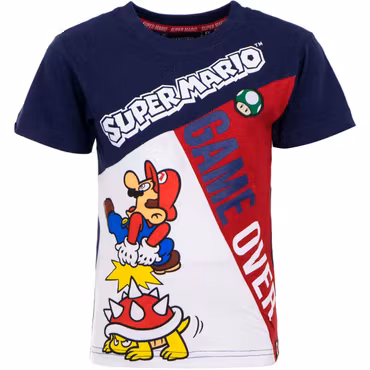 T-shirt i storlek 98 Kortärmad - Super Mario