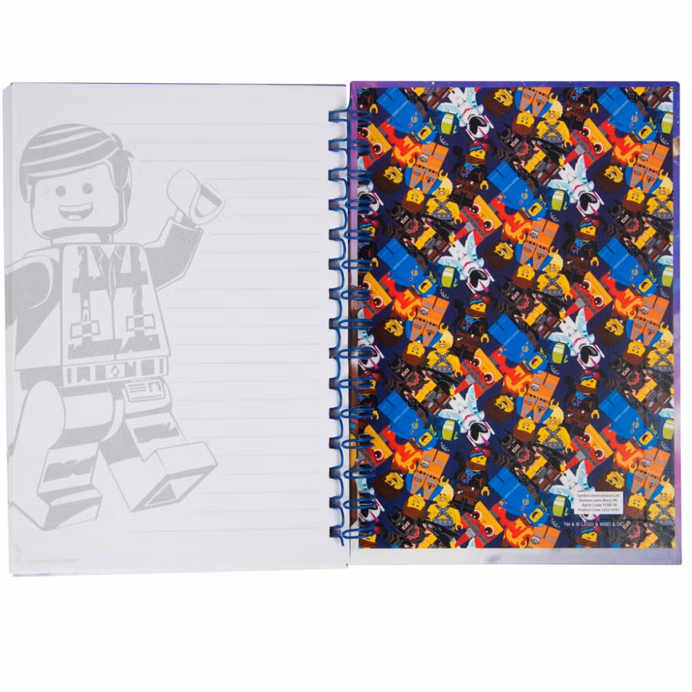 Anteckningsbok med spiralrygg - LEGO