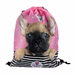 Gymnastikpåse  41x33cm - Hund