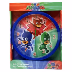 Väggklocka 25cm - PJ Masks