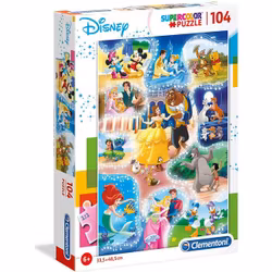 Pussel 104 bitar - Disney Dance Time