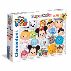 Pussel, Kids SuperColor 104 bitar - Tsum Tsum