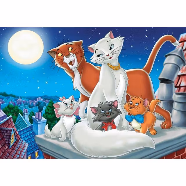 Pussel 2x20 bitar - Animal Friends