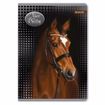 Anteckningsbok A5 Mjukt omslag - Häst