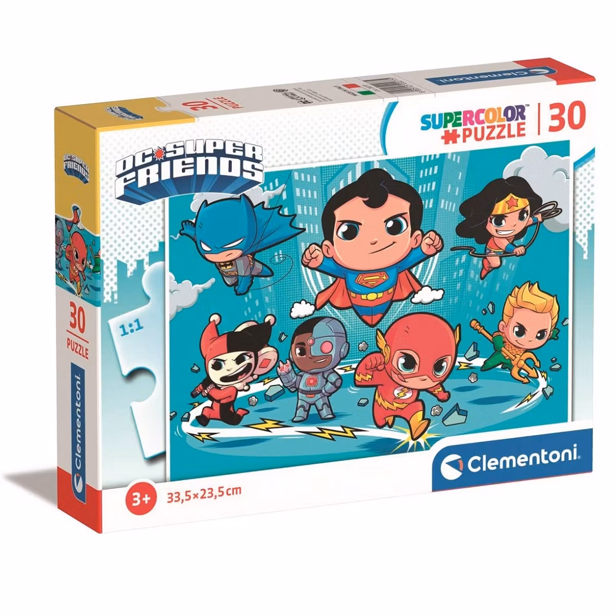 Pussel 30 bitar Clementoni - Super Friends