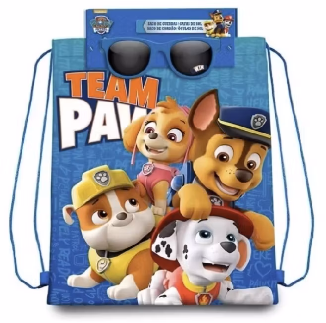 Gymbag och solglasögon - Paw Patrol