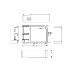 Boke LED-Driver 1-10V Dim