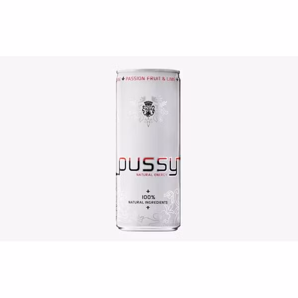 PUSSY NATURLIG ENERGIDRIKK 6x