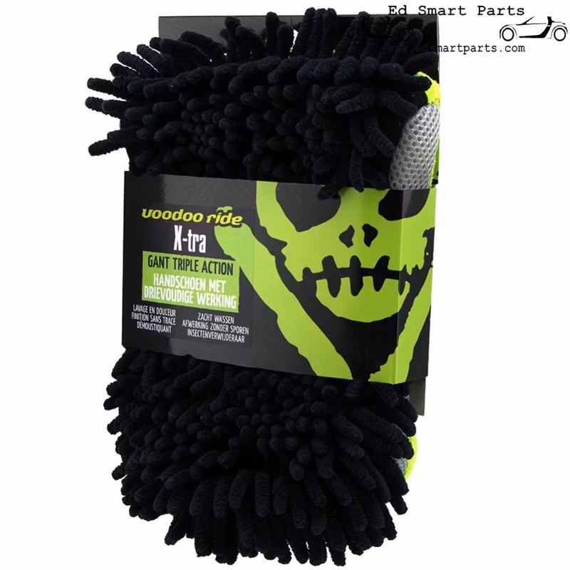 Voodoo Ride Extra Wash Mitt - Glove with 3 functions