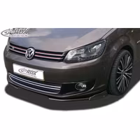 RDX Frontspoiler VARIO-X für VW Touran 1T Facelift (2010-2015) / Caddy 2K (2010-2015) Frontlippe Front Ansatz Vorne Spoilerlippe