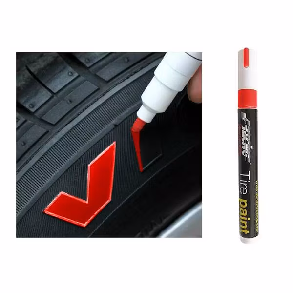 Tyre Marker pen - Red