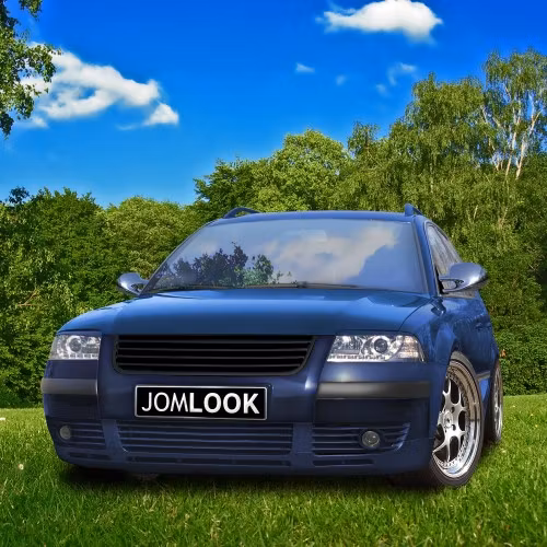 Front Grill VW Passat 3BG 00-, badgeless, black