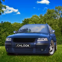 Front Grill VW Passat 3BG 00-, badgeless, black
