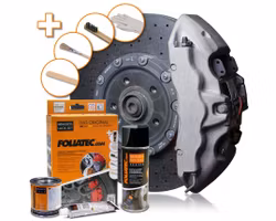 Brake Caliper Lacquer Set stratos silver metalic