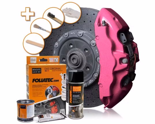 Brake Caliper Lacquer Set candy pink metalic