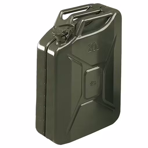 Universal Steel Jerrycan Green 20 Liters