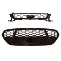 Front Grill badgeless, black suitable for Mondeo MK4,BA7, 2010-