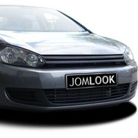 Front Grill badgeless, black suitable for VW Golf 6 year 2008-