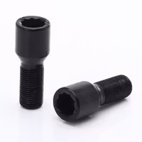 BLACK star bolts 33mm 14x1,5