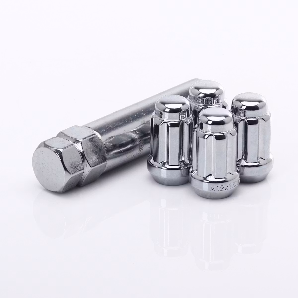 ANTI-THEFT LUG NUTS JR ATN1 - 12X1,25 CHROME