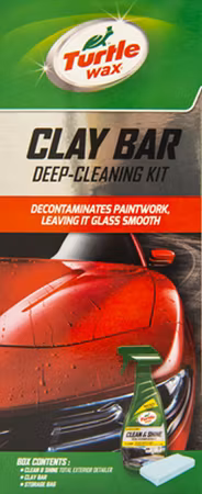 TURTLE WAX CLAY BAR KIT  - clay var kit