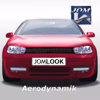 Front Grill badgeless, with honey-comb mesh suitable for VW Golf 4